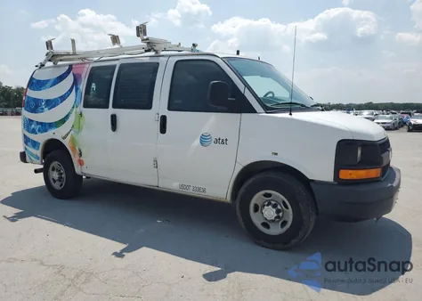 2015 Chevrolet Express G2500 from USA, damaged, VIN 1GCWGFCF2F1218999